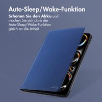 Accezz Classic Klapphülle Apple iPad Pro 13 (2025) M5 / (2024) M4 - Dunkelblau