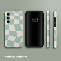 Selencia Vivid Back Cover Samsung Galaxy A35 - Groovy Sage Green