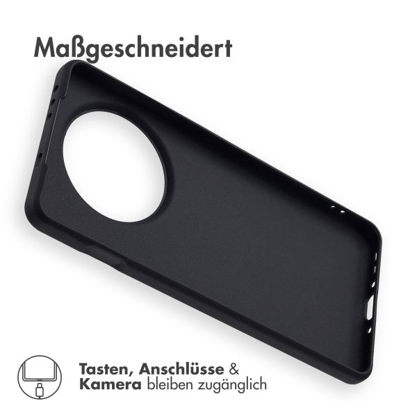 Accezz Color TPU Hülle OnePlus 13 - Schwarz