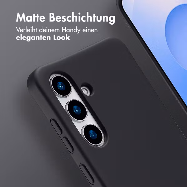 imoshion Color Backcover mit abtrennbarem Band MagSafe für das Samsung Galaxy S24 / S25- Schwarz