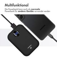 imoshion MagSafe Powerbank - 10.000 mAh - Kabellose Powerbank - Schwarz