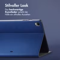 Accezz Classic Klapphülle Samsung Galaxy Tab S11 - Dunkelblau