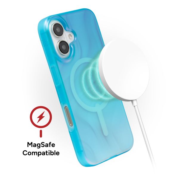 ZAGG Milan Snap Case mit MagSafe für das iPhone 16 - Deep Aurora