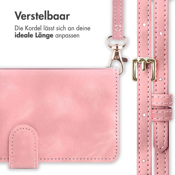 imoshion Klapphülle mit Kordel Samsung Galaxy S26 FE - Rosa