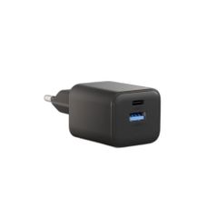 Zens Kompaktes Ladegerät USB-C / USB-A 30W - Netzteil - Schwarz