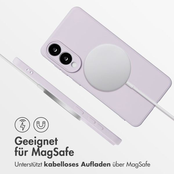 imoshion Color Back Cover mit MagSafe Samsung Galaxy S25 Edge - Violett