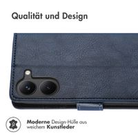 imoshion Luxuriöse Klapphülle Xiaomi Poco X8 Pro - Dunkelblau