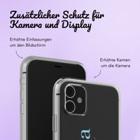 Personalisierte Hülle mit Namen iPhone SE (2022 / 2020) / 8 / 7 - Transparent