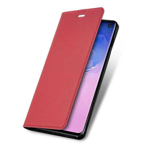 imoshion Slim Folio Klapphülle Samsung Galaxy S10 - Rot