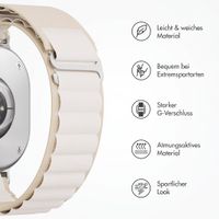 Accezz Nylon Alpine Armband für Samsung Galaxy Watch 9 (40/44mm) / Watch 8 (40/44mm) / Classic (46mm) - Polarstern