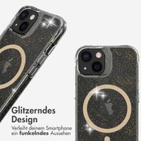 imoshion Klare Glitter Backcover mit MagSafe Apple iPhone 13 - Gold