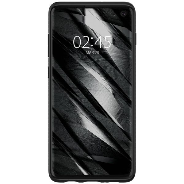 Spigen Liquid Air™ Backcover Samsung Galaxy S10 - Schwarz