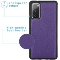 imoshion Luxuriöse Portemonnaie-Klapphülle Samsung Galaxy S20 FE - Violett