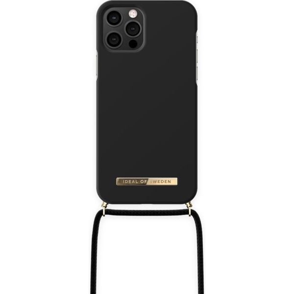 iDeal of Sweden Ordinary Necklace Case für das iPhone 12 (Pro) - Jet Black