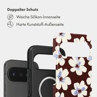 Selencia Vivid Rückabdeckung mit MagSafe Google Pixel 11 Pro - Choco Flower Pop