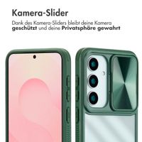 imoshion Back Cover mit Kameraschieber Samsung Galaxy S25 - Dunkelgrün