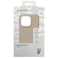 iDeal of Sweden Silikon Case für das iPhone 16 Pro - Beige