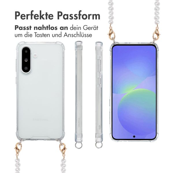 imoshion Back Cover mit Band + Armband Samsung Galaxy A36 - Perlen