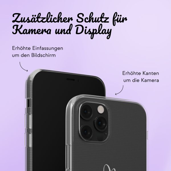 Hülle mit eigenem Foto und/oder Text Apple iPhone 12 (Pro) - Sierlijk hartje