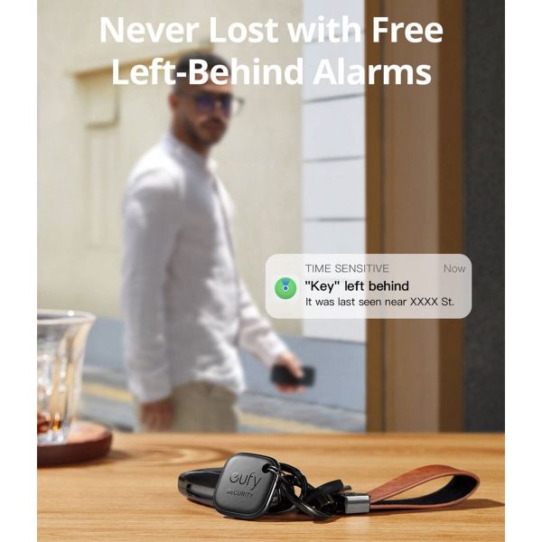 Eufy Smart Tracker Link - Bluetooth-Tracker für iOS - 2 Pack - Schwarz