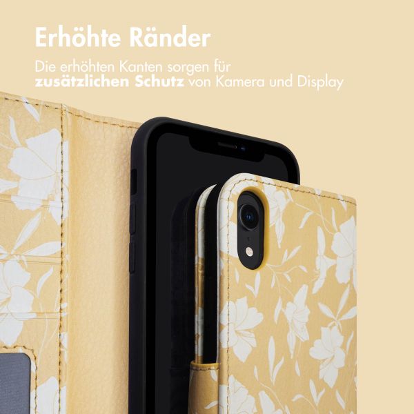 imoshion Design Klapphülle Apple iPhone Xr - Yellow Flowers