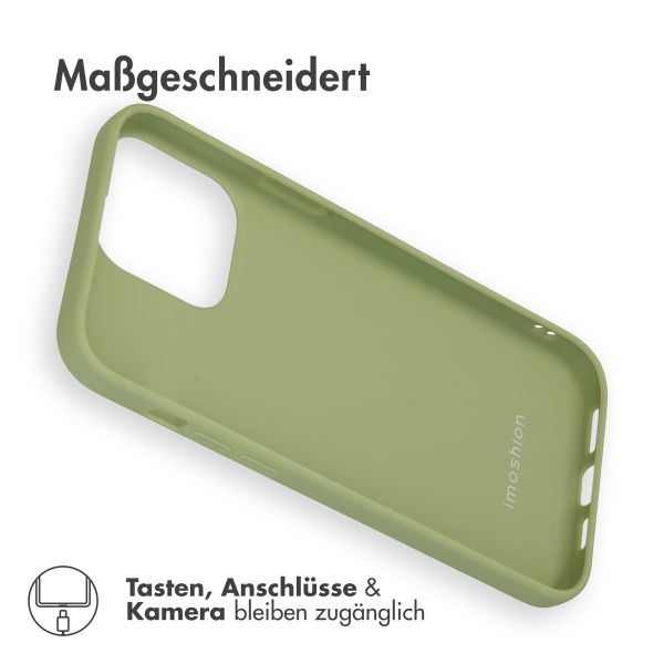 imoshion Color TPU Hülle für das Apple iPhone 14 Pro Max - Olive Green