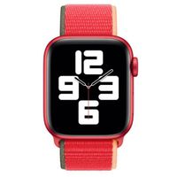 Apple Sport Loop Armband für Apple Watch Series 1-9 / SE - 38/40/41 mm / Series 10 - 42 mm - Rot