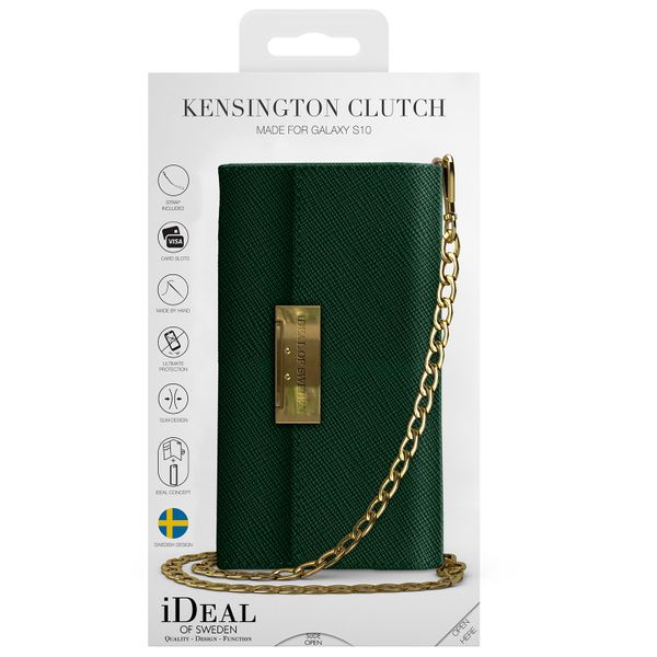 iDeal of Sweden Kensington Clutch Klapphülle Grün für das Samsung Galaxy S10