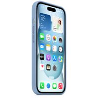 Apple Silikon-Case MagSafe für das iPhone 15 - Winter Blue