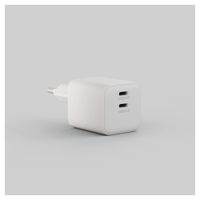 Zens Kompaktes Ladegerät 2x USB-C 100W - Netzteil - Weiß