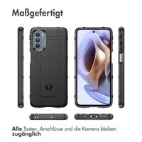 imoshion Rugged Shield Backcover für das Motorola Moto G31 / G41 - Schwarz