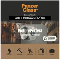PanzerGlass Kameraprotektor aus Glas für das Apple iPhone 14 / 14 Plus