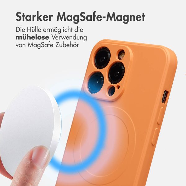 imoshion Color Back Cover mit MagSafe Apple iPhone 13 Pro - Neon Orange