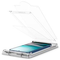 Spigen EliteShield EZ Fit mit Installation Tray - 1er Pack Samsung Galaxy S25