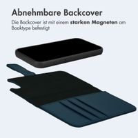 imoshion Herausnehmbare 2-in-1 Luxus-Bookcase Apple iPhone 17e / 16e - Blau