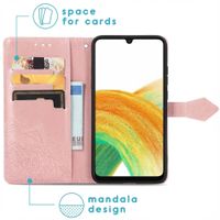 imoshion Mandala Klapphülle Samsung Galaxy A13 (4G) - Rosé gold