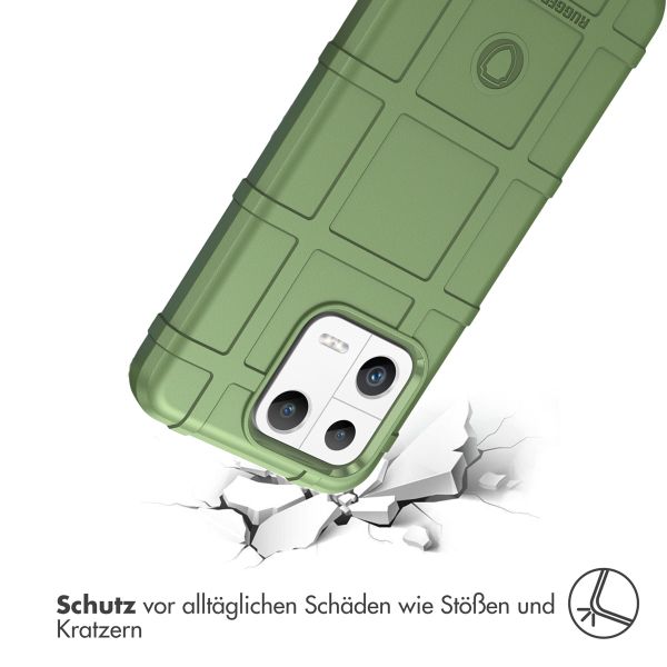 imoshion Rugged Shield Backcover Xiaomi 13 - Dunkelgrün