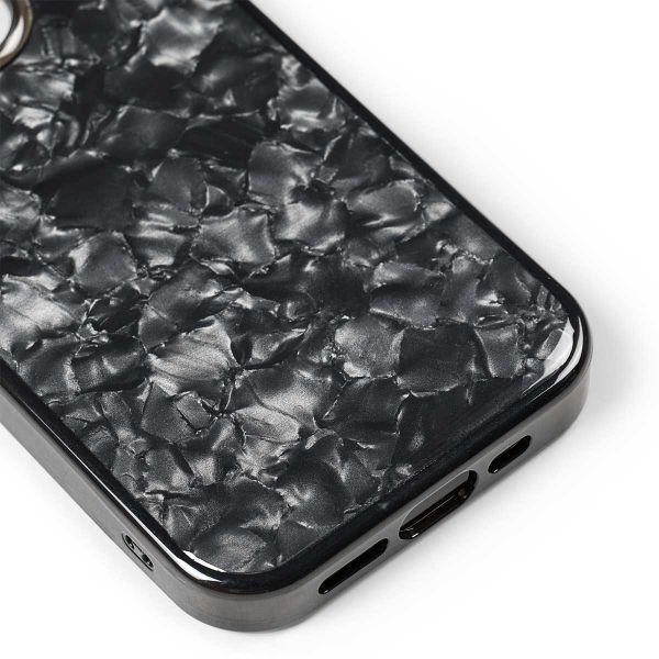 iDeal of Sweden Pearlized Case Apple iPhone 15 Pro - Schwarz