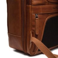 The Chesterfield Brand Jamaica Laptop Rucksack 15-15.6 Zoll - Echtes Leder - Cognac