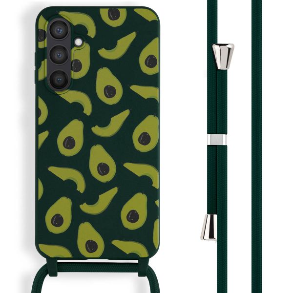 imoshion Silikonhülle design mit Band für das Samsung Galaxy S23 FE - Avocado Green