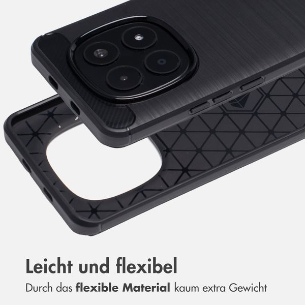 imoshion Brushed Back Cover Xiaomi Redmi Note 15 (4G) - Schwarz