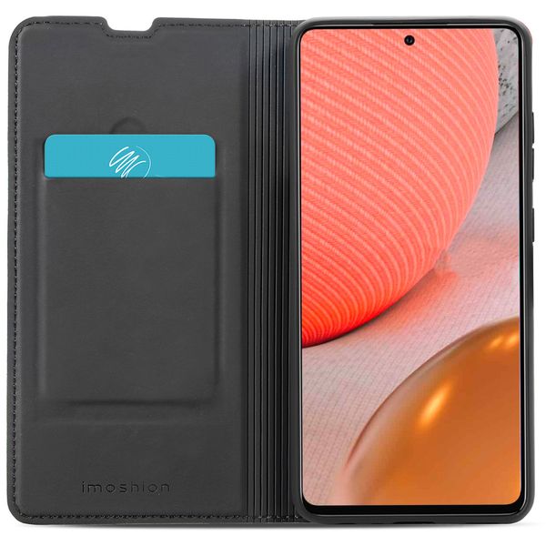imoshion Slim Folio Klapphülle Samsung Galaxy A72 - Schwarz