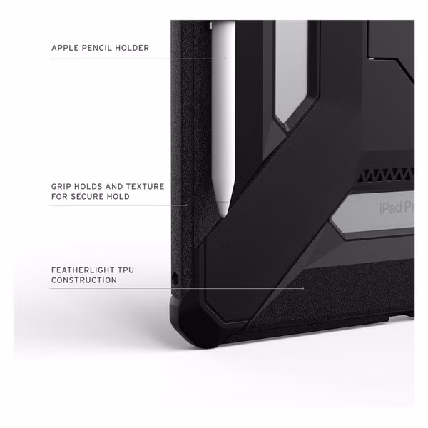 UAG Scout Klapphülle Apple iPad Pro 13 (2025) M5 / (2024) M4 - Black