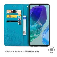 imoshion Mandala Klapphülle Samsung Galaxy S24 FE - Türkis