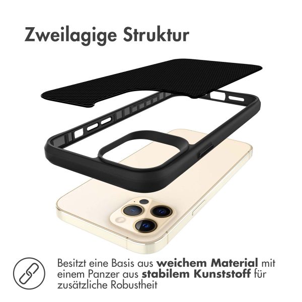 imoshion Rugged Hybrid Carbon Case Apple iPhone 12 Pro Max - Schwarz