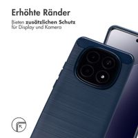 imoshion Brushed Back Cover Xiaomi Redmi Note 15 Pro (5G) - Dunkelblau