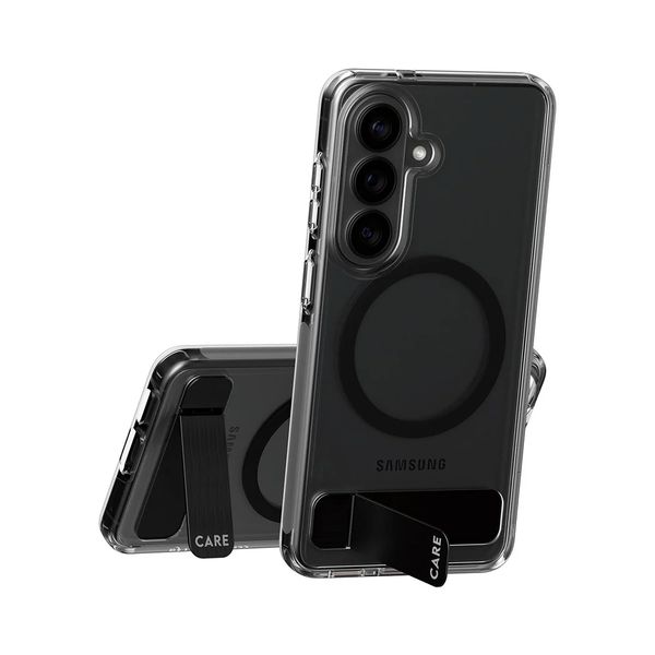 CARE by PanzerGlass Urban Explorer Transparente MagSafe Backcover mit Kickstand Samsung Galaxy S26 - Transparent