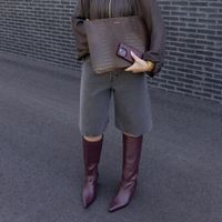 Selencia Croco Laptop Hülle 15-16 Zoll - Laptop Sleeve - Choco Brown