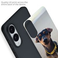 Gestalte deine eigene Gel Hülle Samsung Galaxy S25 Edge - Schwarz