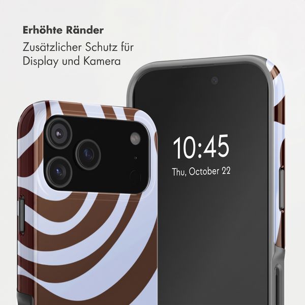 Selencia Vivid Rückabdeckung mit MagSafe Apple iPhone 17 Pro Max - Dream Swirl Chocolate